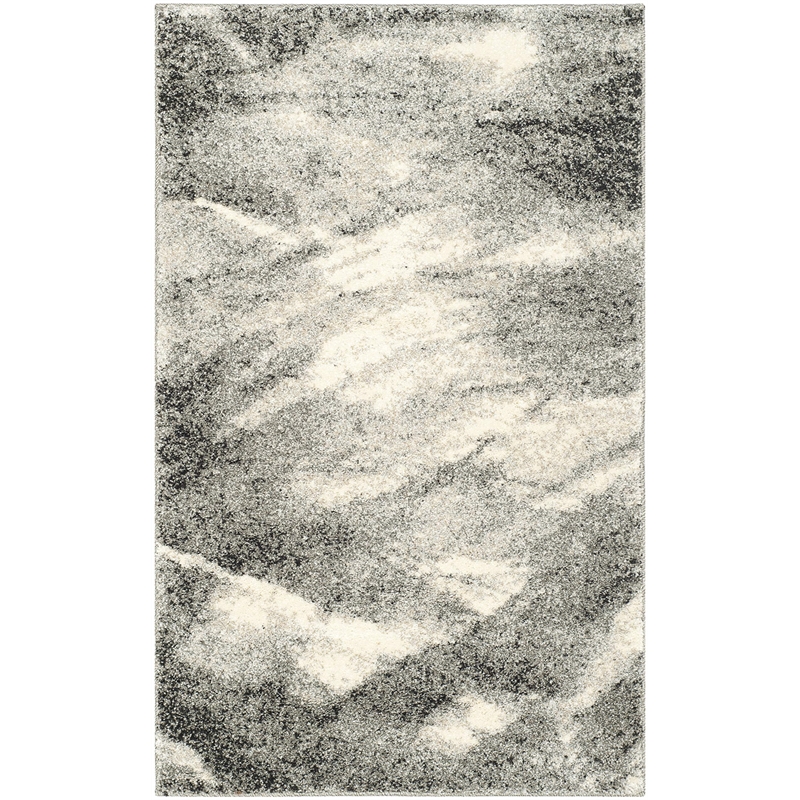 Safavieh Retro Grey Contemporary Rug - 3' x 5'
