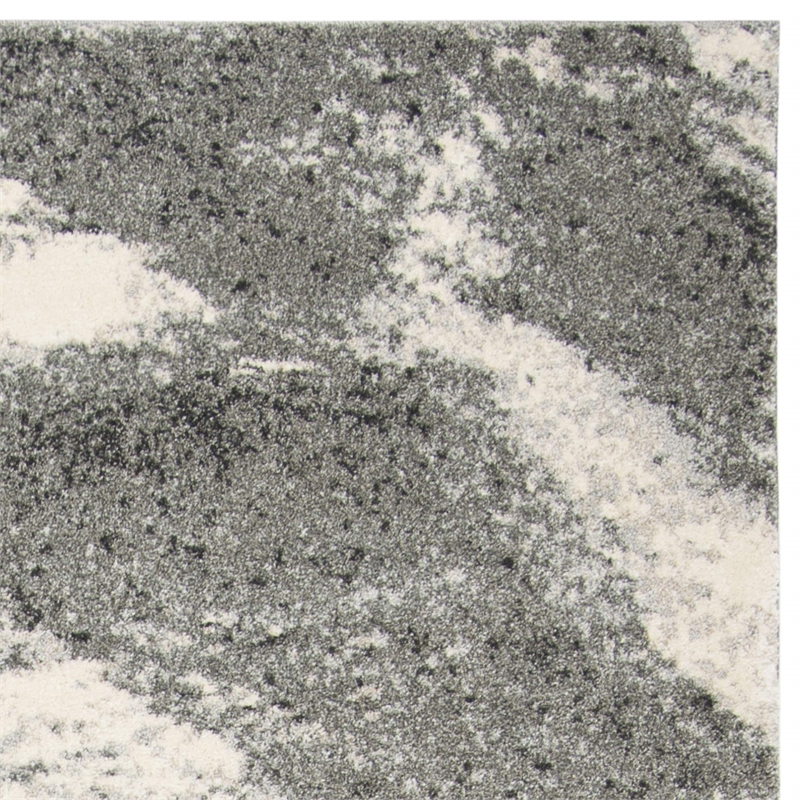 Safavieh Retro Grey Contemporary Rug - 3' x 5'