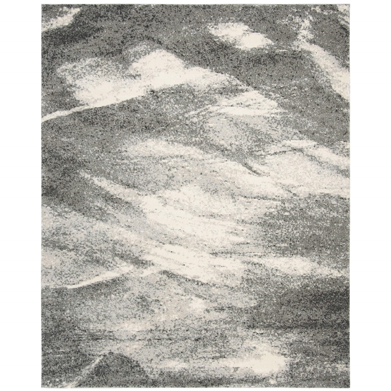 Safavieh Retro Grey Contemporary Rug - 10' x 14'