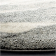 Safavieh Retro Grey Contemporary Rug - Round 6'