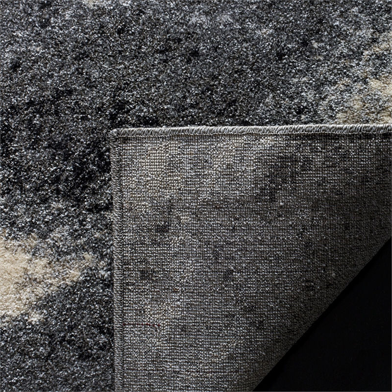 Safavieh Retro Grey Contemporary Rug - Runner 2'3