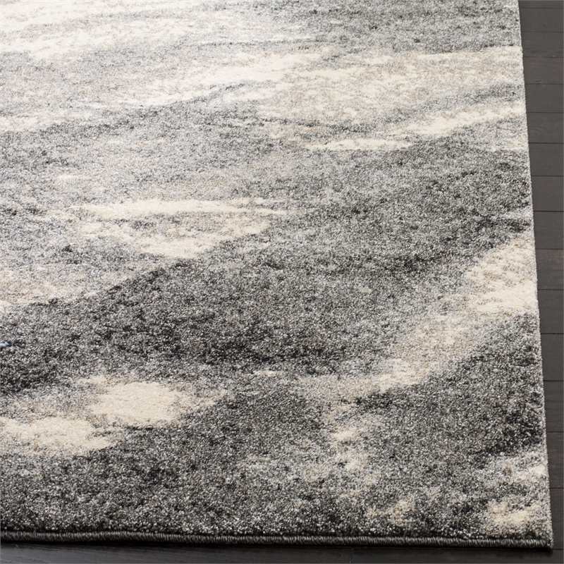 Safavieh Retro Grey Contemporary Rug - Square 8'