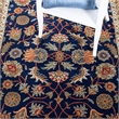 Safavieh Royalty Navy Contemporary Rug - 6' x 9'