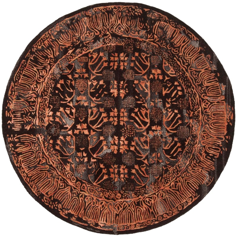 Safavieh Sapphire 8' x 10' Hand Tufted Wool Rug in Light Brown