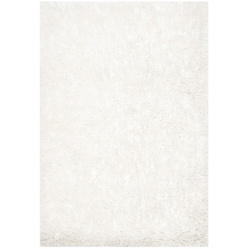 Safavieh South Beach Shag Snow White Shag Rug - 2' x 3'