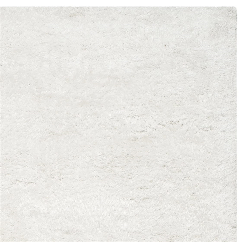 Safavieh South Beach Shag Snow White Shag Rug - Runner 2'3