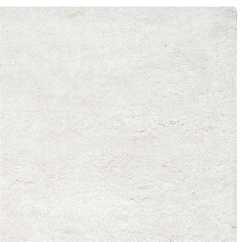 Safavieh South Beach Shag Snow White Shag Rug - Runner 2'3