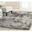 Safavieh South Beach Shag Silver Shag Rug - 3' x 5'