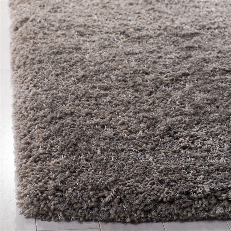 Safavieh South Beach Shag Silver Shag Rug - Runner 2'3