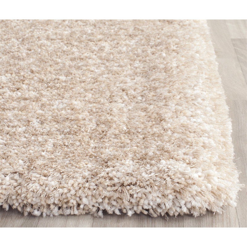Safavieh South Beach Shag Champagne Shag Rug - 3' x 5'