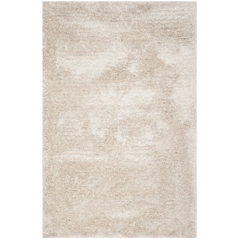Safavieh South Beach Shag Champagne Shag Rug - 5' x 8'