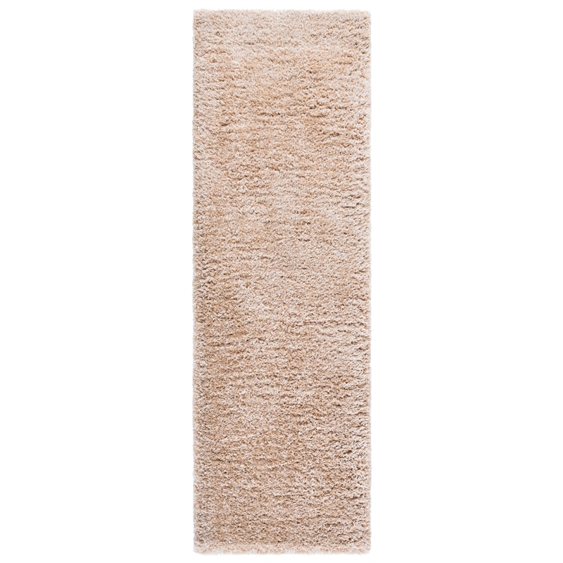 Safavieh South Beach Shag Champagne Shag Rug - Runner 2'3