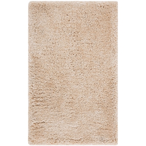 Safavieh South Beach Shag Latte Shag Rug - 4' x 6'