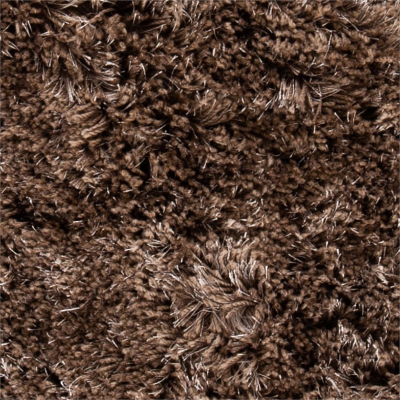 Safavieh South Beach Shag Latte Shag Rug - 8' x 10'