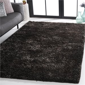 Safavieh South Beach Shag Charcoal Shag Rug - 5' x 8'