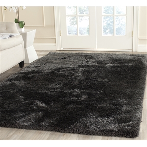 Safavieh South Beach Shag Charcoal Shag Rug - 8' x 10'
