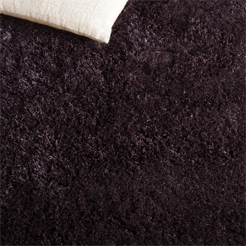 Safavieh South Beach Shag Lavander Shag Rug - 4' x 6'