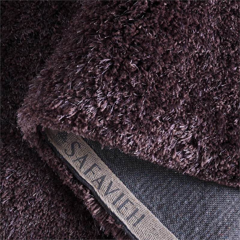 Safavieh South Beach Shag Lavander Shag Rug - 4' x 6'