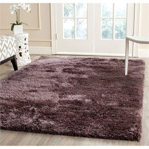 Safavieh South Beach Shag Lavander Shag Rug - 8' x 10'
