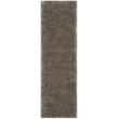 Safavieh South Beach Shag Silver Shag Rug - Runner 2'3