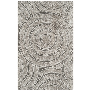 Safavieh South Beach Shag Silver Shag Rug - 3' x 5'