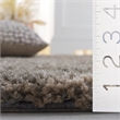 Safavieh South Beach Shag Silver Shag Rug - Runner 2'3