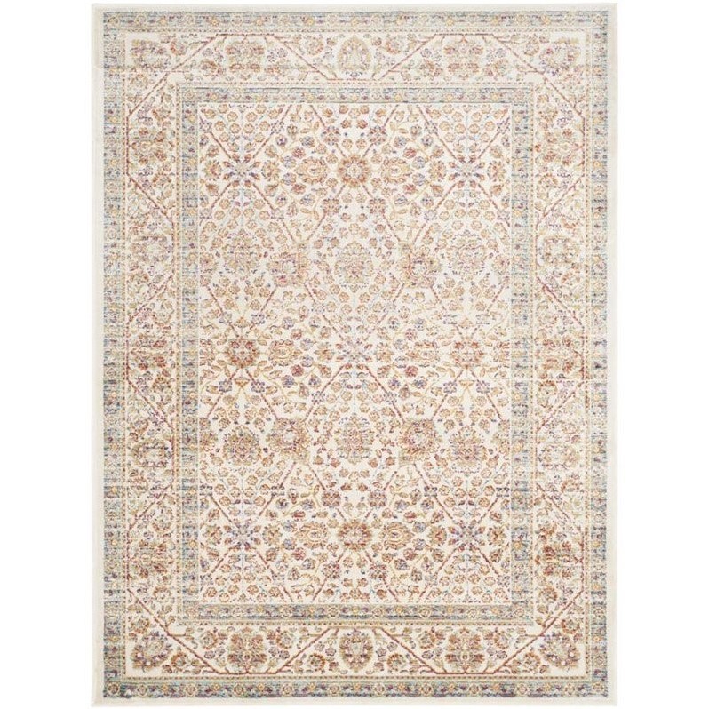 Safavieh Sevilla Ivory Traditional Rug - 4' x 5'7