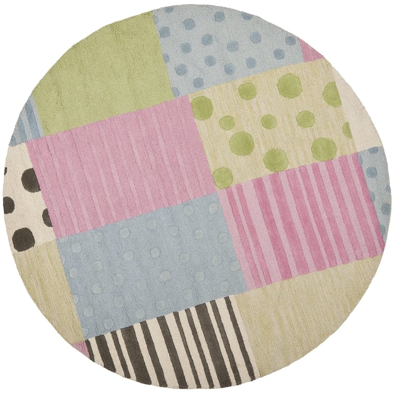 Safavieh Blue Novelty Rug - Round 4'