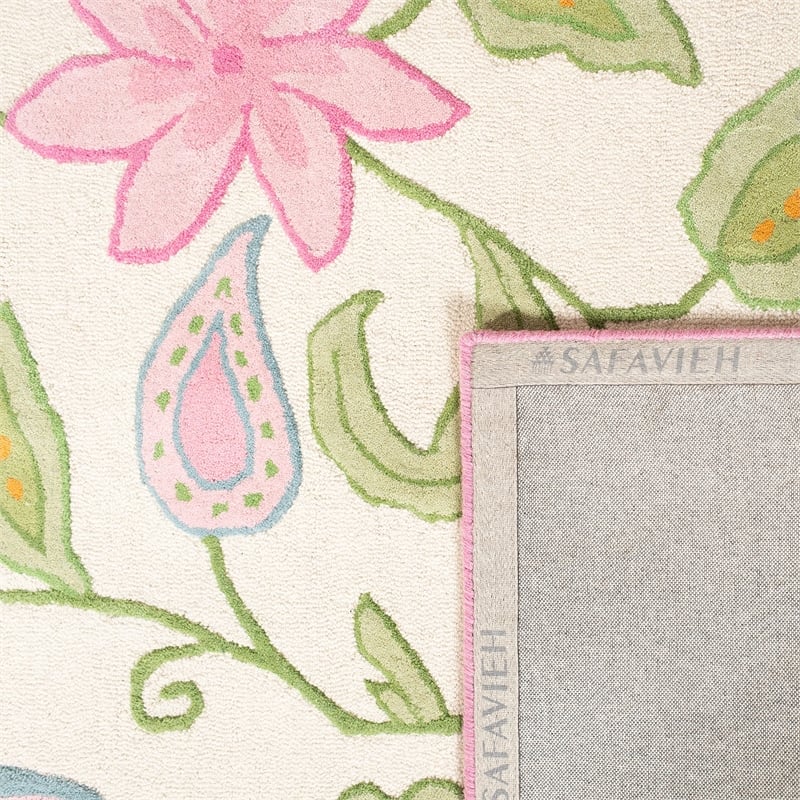 Safavieh Ivory Novelty Rug - Square 5'