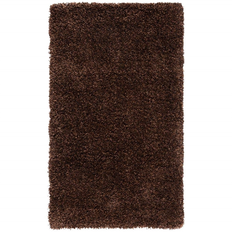 Safavieh Shag Brown Shag Rug - Runner 2'3