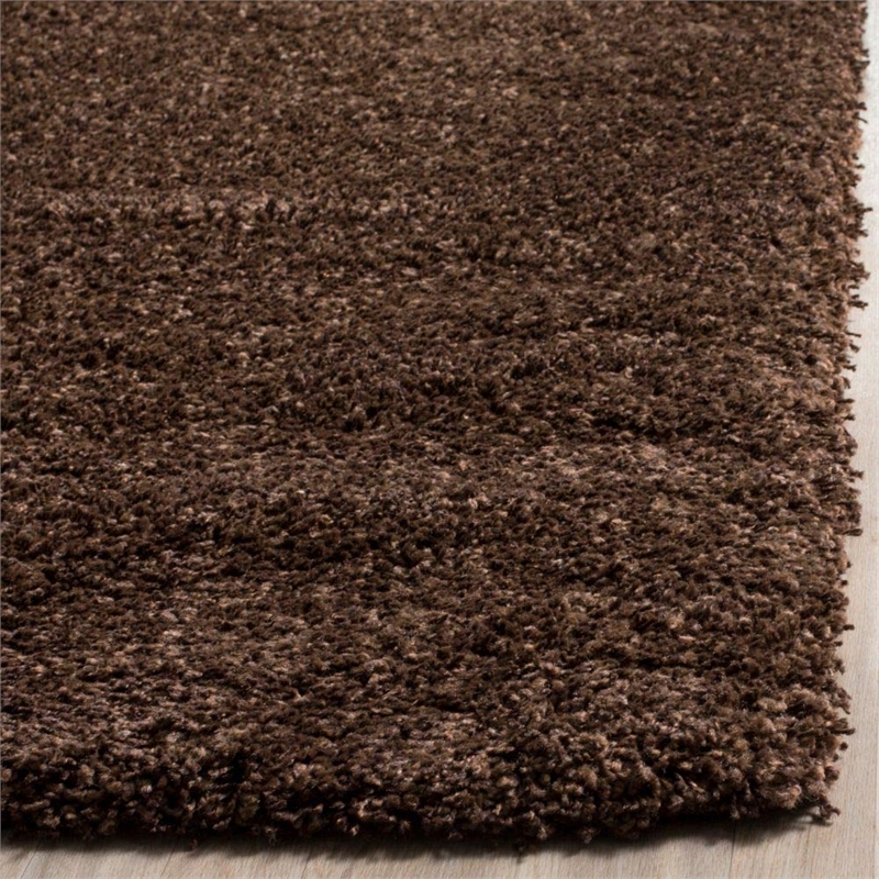 Safavieh Shag Brown Shag Rug - Runner 2'3