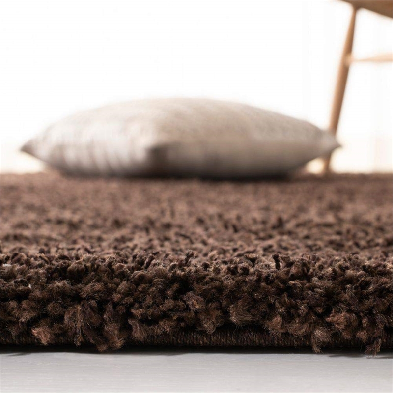 Safavieh Shag Brown Shag Rug - Runner 2'3