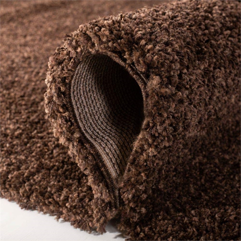 Safavieh Shag Brown Shag Rug - Runner 2'3