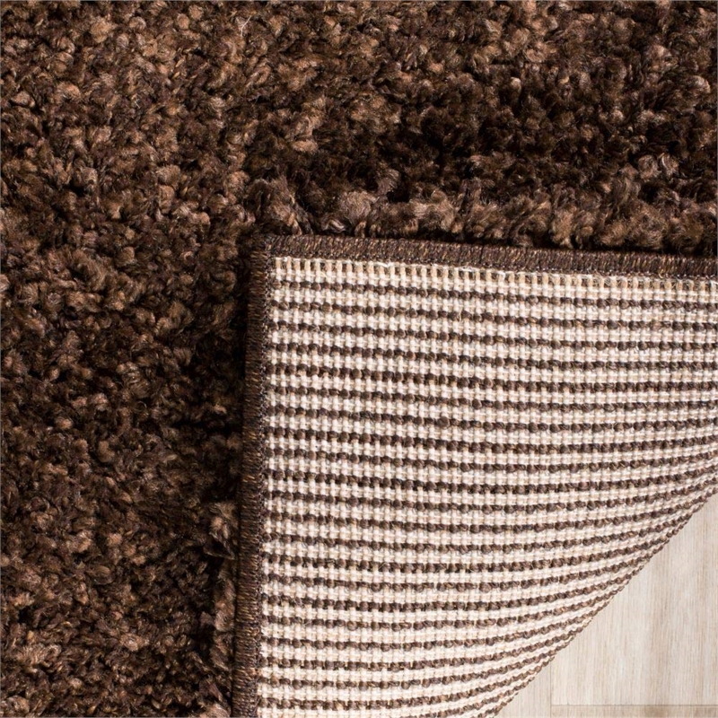 Safavieh Shag Brown Shag Rug - Runner 2'3