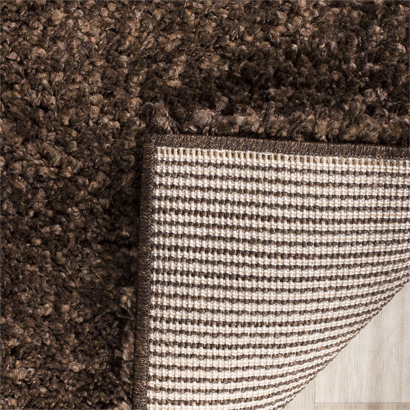 Safavieh Shag Brown Shag Rug - Runner 2'3