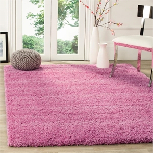 Safavieh Shag Pink Shag Rug - 3' x 5'