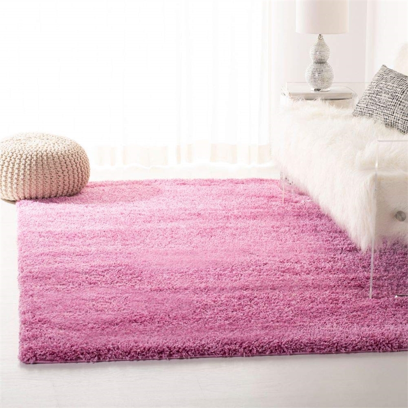 Safavieh Shag Pink Shag Rug - 3' x 5'