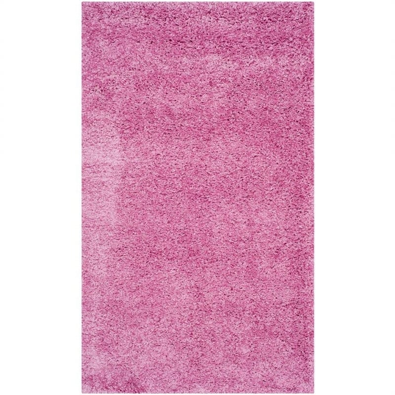 Safavieh Shag Pink Shag Rug - 3' x 5'