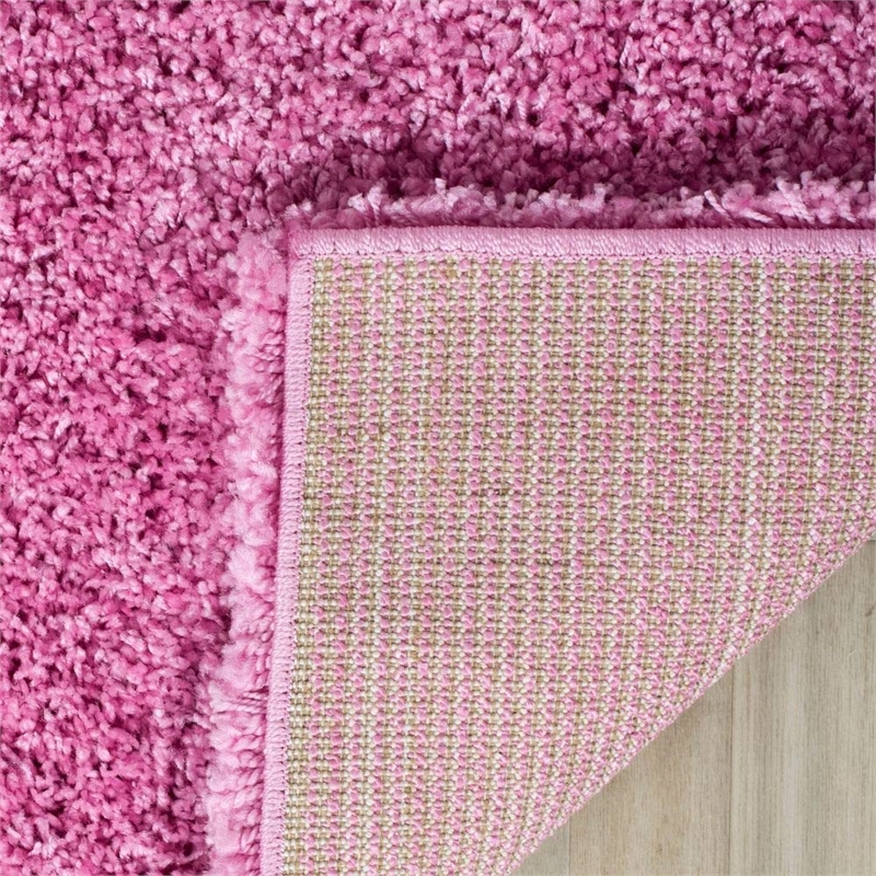 Safavieh Shag Pink Shag Rug - 3' x 5'