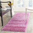 Safavieh Shag Pink Shag Rug - Runner 2'3