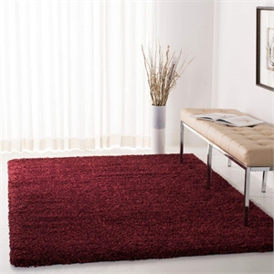 Safavieh California Shag Maroon Shag Rug - 3' x 5'