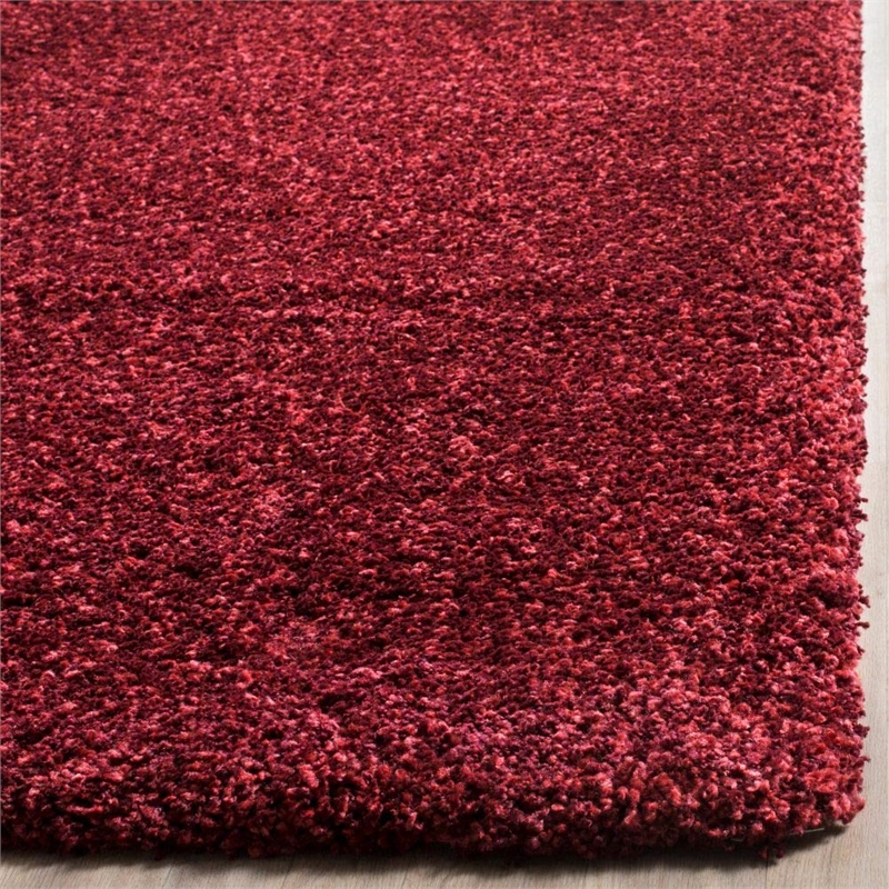 Safavieh California Shag Maroon Shag Rug - 3' x 5'