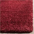 Safavieh California Shag Maroon Shag Rug - 3' x 5'