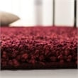 Safavieh California Shag Maroon Shag Rug - 3' x 5'