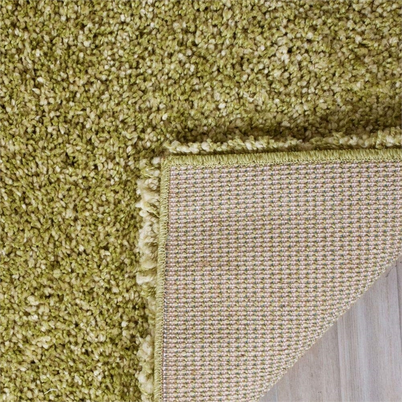 Safavieh Shag Green Shag Rug - 3' x 5'