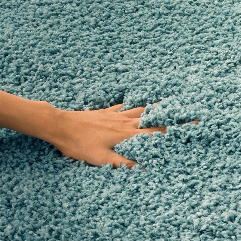Safavieh Shag Light Blue Shag Rug - 3' x 5'