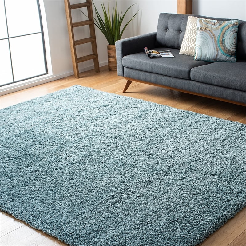 Safavieh California Shag Light Blue Shag Rug - 8' x 10'
