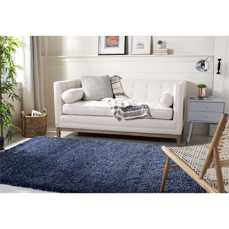 Safavieh Shag Navy Shag Rug - 3' x 5'