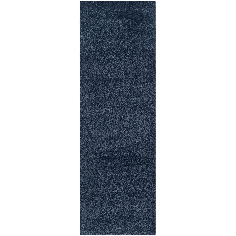 Safavieh Shag Navy Shag Rug - Runner 2'3