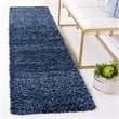Safavieh Shag Navy Shag Rug - Runner 2'3